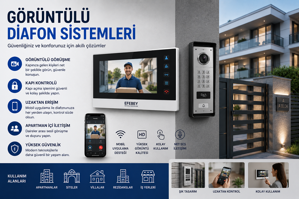 Görüntülü Diafon Sistemleri