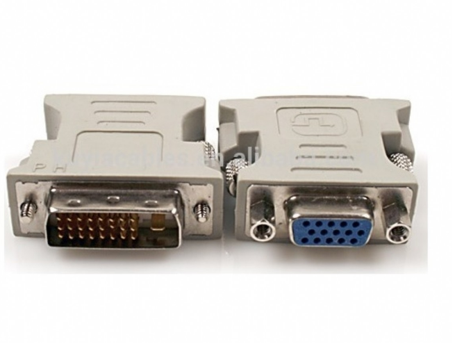 ÇEVİRİCİ DVI ERKEK TO VGA DİŞİ 24+1