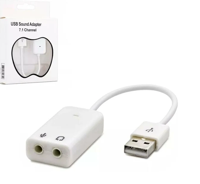 Usb Ses Karti Kablolu 7.1 Mi̇krofonlu